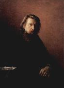 Portrat des Schriftstellers Alexei Antipowitsch Potechin Nikolaj Nikolajewitsch Ge